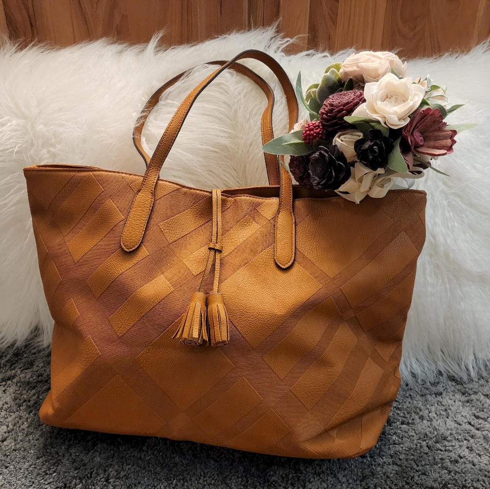 Ulta Faux Leather Large Bag